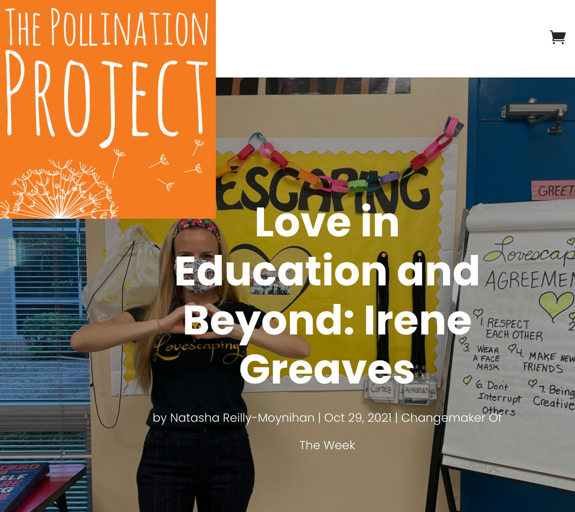 The Pollination Project's 'Changemaker of the Week' Article Image