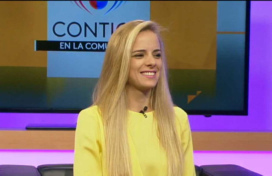 Raúl Castillo from El Diario interviews Irene about her life's journey and mission